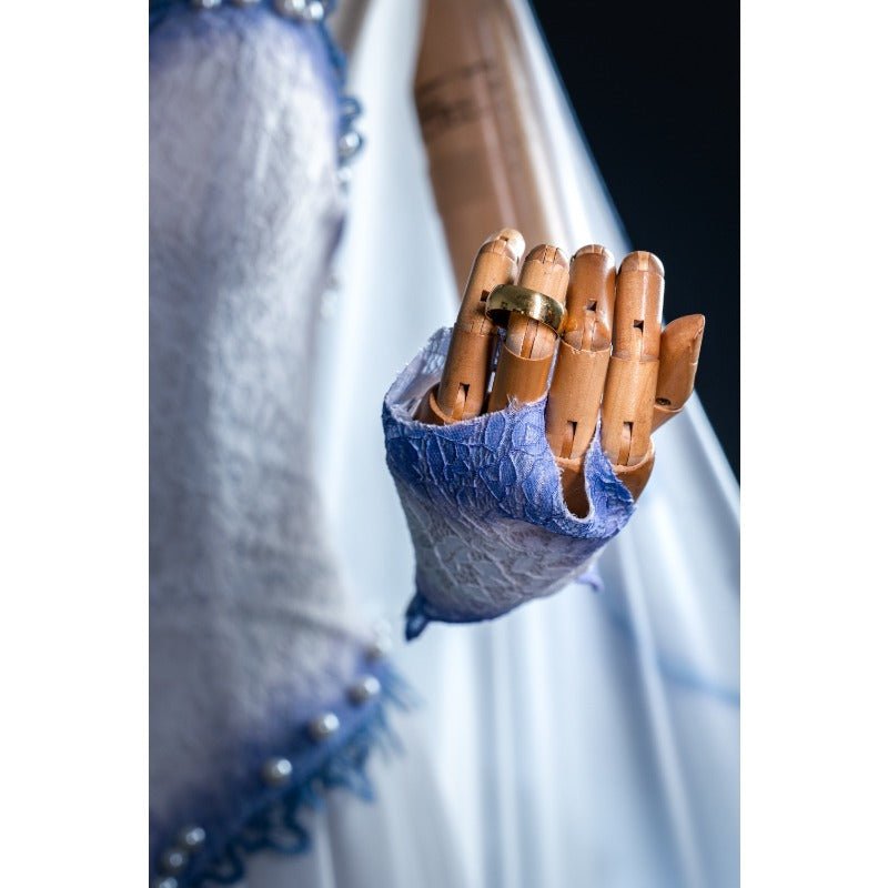 Costume Cosplay Emily la Mariée Cadavre & Perruque Gothique pour Halloween