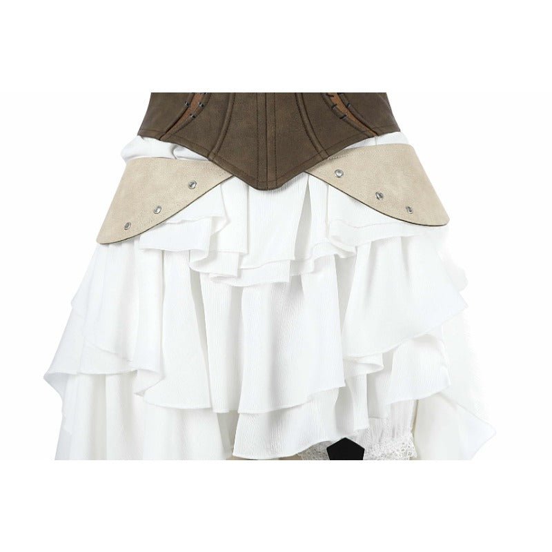 Costume Cosplay FFXIV Yuanmin pour Femmes & Hommes - Tenue de Jeu Anime pour Halloween et Événements