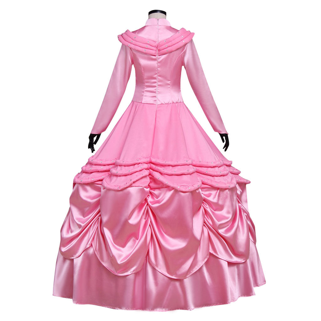Costume Cosplay Belle - La Belle et la Bête | Robe Princesse Disney pour Halloween et Événements