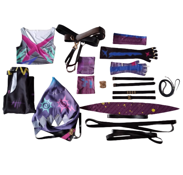 Costume Cosplay Jinx Arcane League of Legends - Qualité Premium