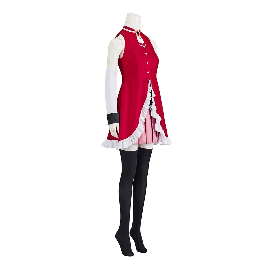 Costume Cosplay Kyoko Sakura Fille Magique Uniforme Combat Robe pour Femmes