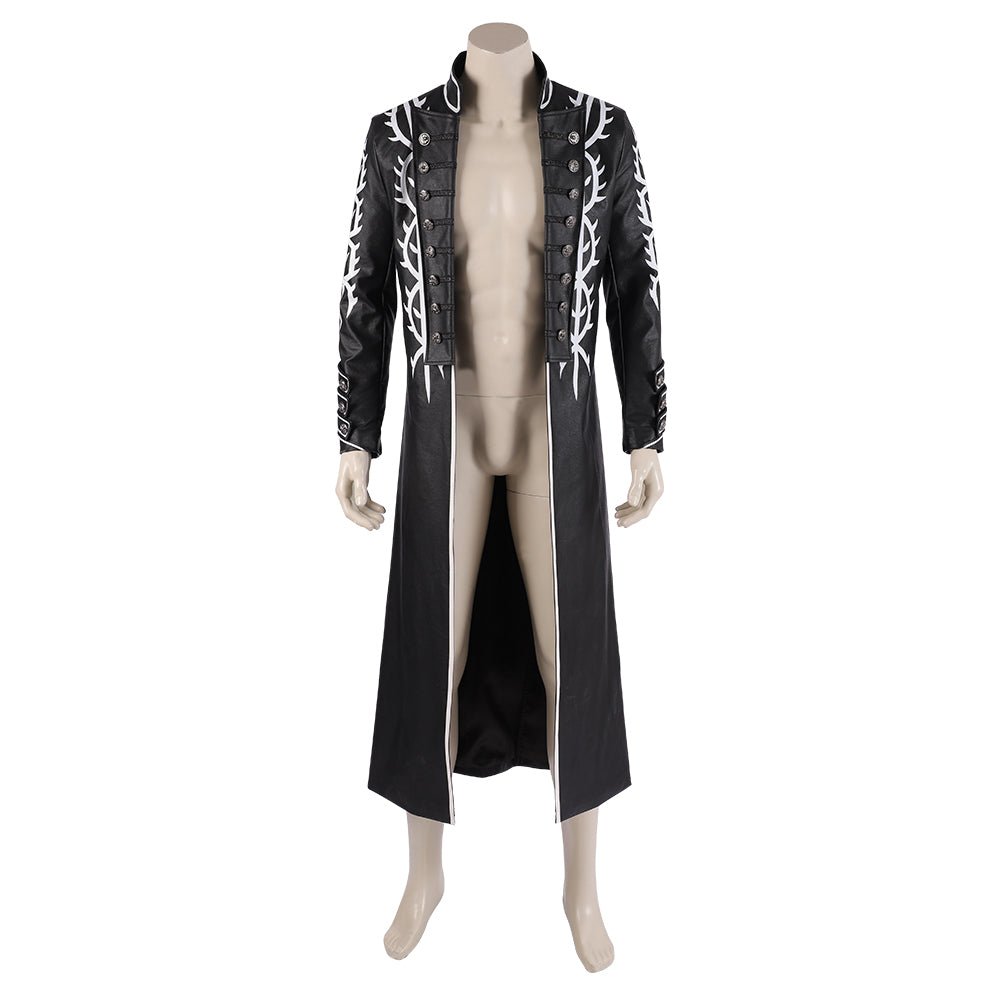 Costume Cosplay Vergil Devil May Cry 5 - Tenue de Jeu de Haute Qualité
