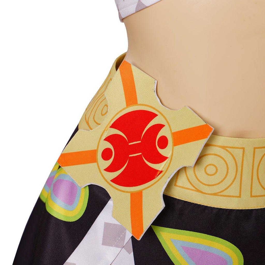 Costume Cosplay Lady Riju pour Femmes | Haut Jupe Robe | Halloween & Carnaval
