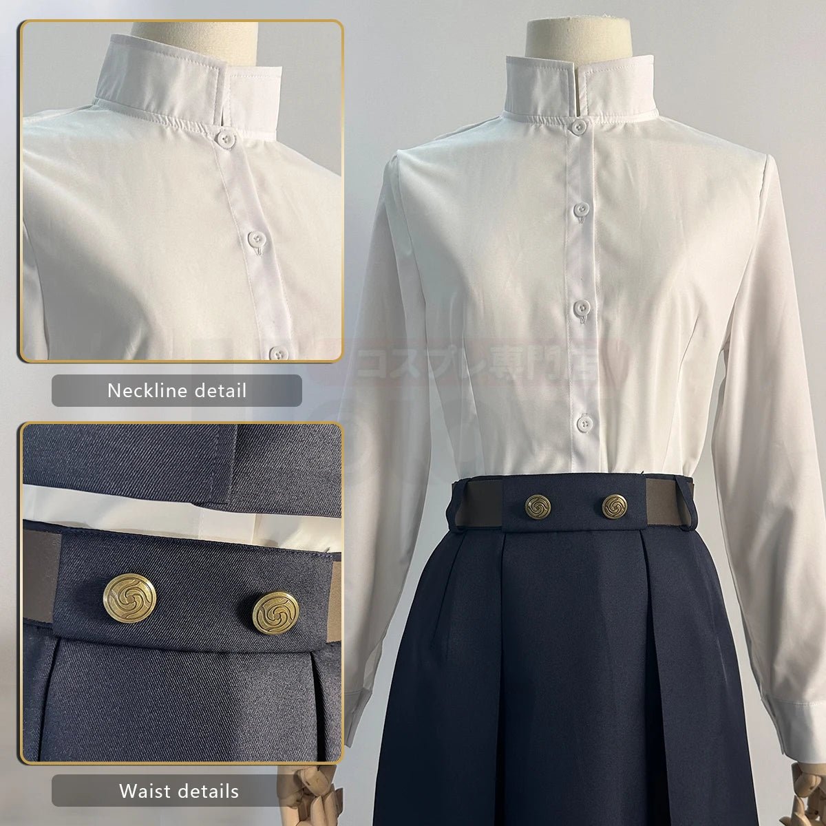 Costume Cosplay Jujutsu Kaisen Nobara Kugisaki Perruque Veste Jupe Rose Net Synthétique Halloween Noël