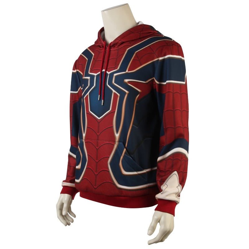 Pullover Sweatshirt Costume Spiderman Iron Spider Infinity War
