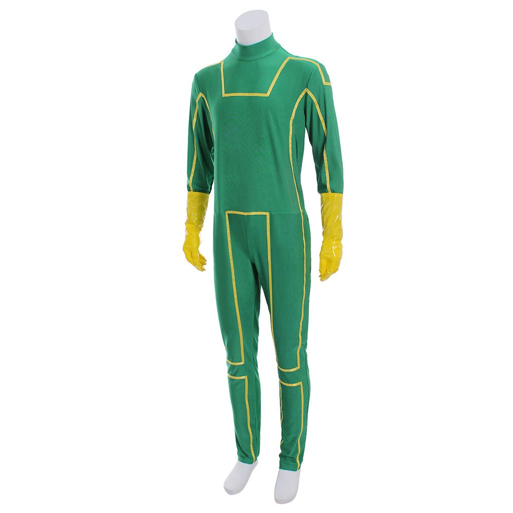 Costume Cosplay Dave Lizewski Kick-Ass - Tenue Verte pour Hommes
