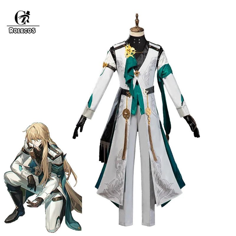 Costume Cosplay Luocha de Honkai Star Rail - Rôle de Poltergeist pour Hommes - Uniforme pour Fêtes, Carnavals et Halloween