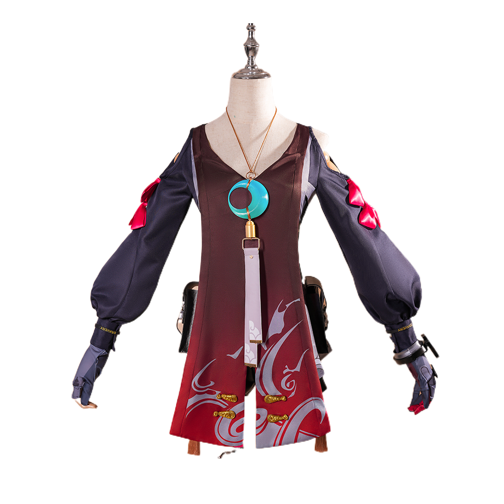 Costume Cosplay Danjin Wuthering Waves - Tenue de Jeu de Haute Qualité