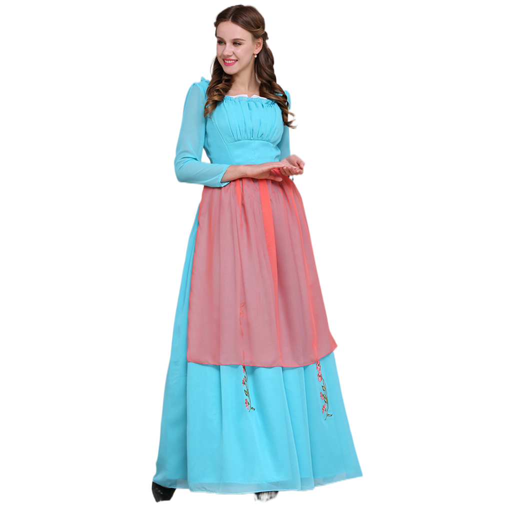 Série de Costumes Cosplay Disney Cinderella: Princesse, Prince, Belle-mère et Domestique