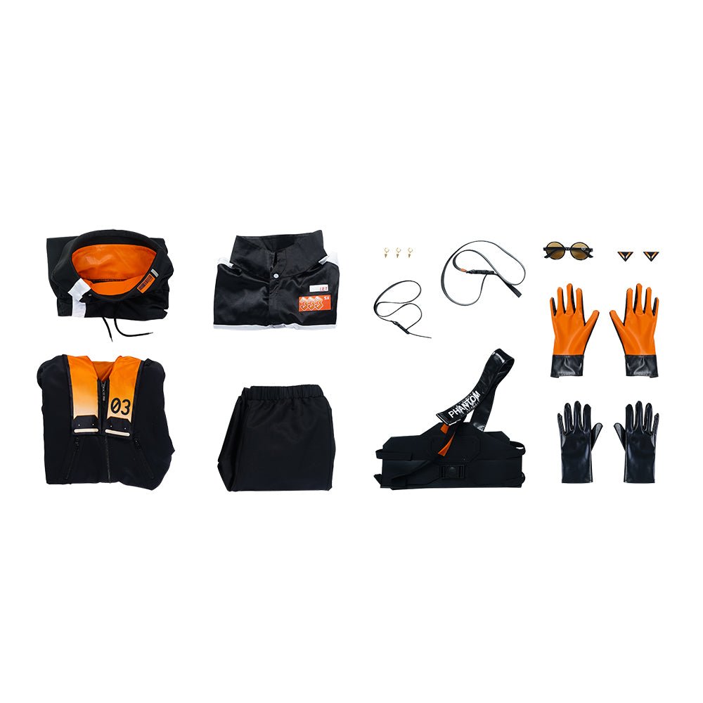 Costume Cosplay Alban Knox Nijisanji EN | Tenue VTuber Authentique pour Fans d'Anime