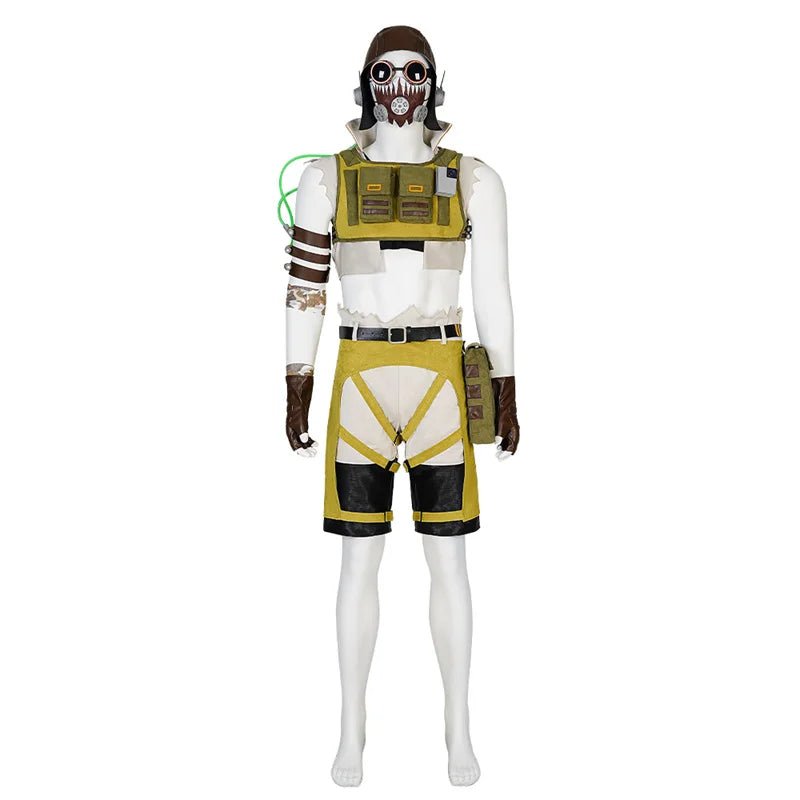 Costume Cosplay Octane d'Apex Legends - Tenue Octavio Silva avec Accessoires pour Halloween et Carnaval