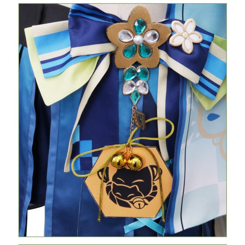 Costume Cosplay Genshin Impact Kirara - Nouvelle Tenue d'Archer d'Herbe d'Inazuma