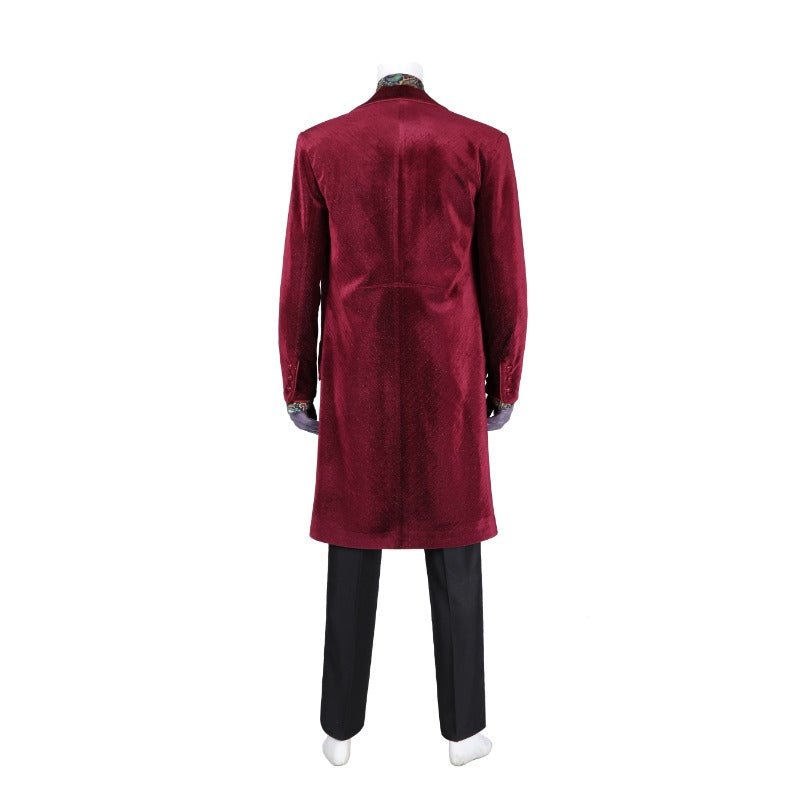 Costume Cosplay Willy Wonka pour Adultes - Tenue Fantastique de l'Usine à Chocolat