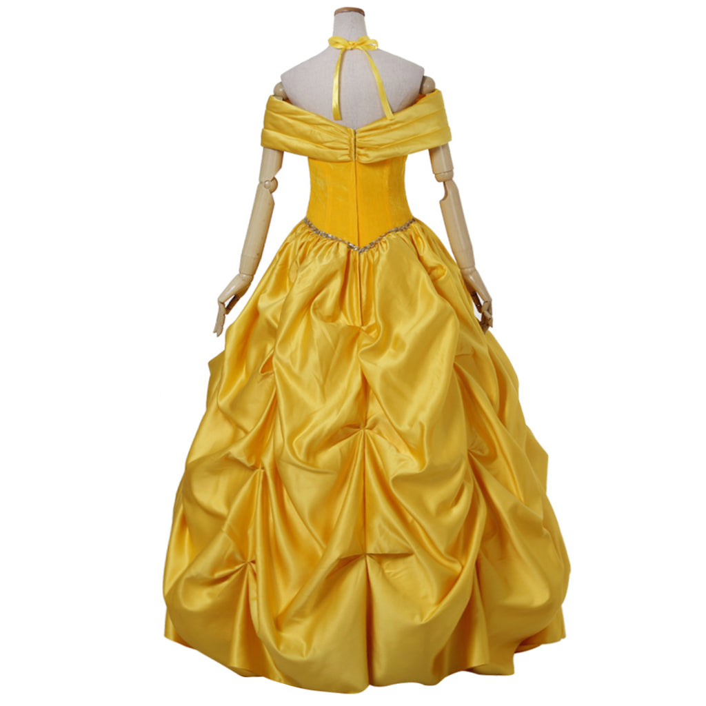 Costume Cosplay Belle - La Belle et la Bête | Robe Princesse Disney pour Halloween et Événements