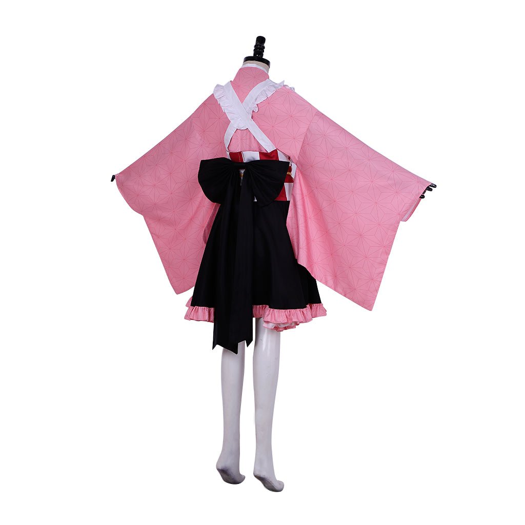 Costume Cosplay de Kamado Nezuko Demon Slayer | Robe de Maid Inspirée de l'Anime