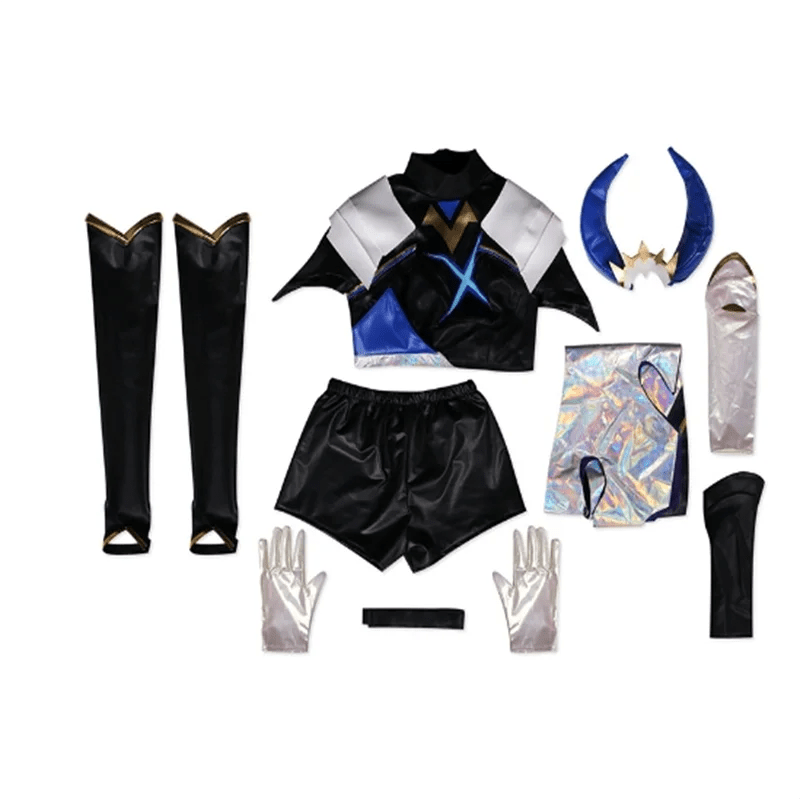 Costume Cosplay DRX de LOL pour Femmes - Uniforme pour Fêtes d'Halloween et Carnavals