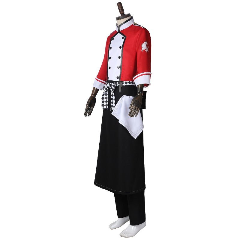 Costume Cosplay Chef Riddle Rosehearts Twisted Wonderland pour Halloween