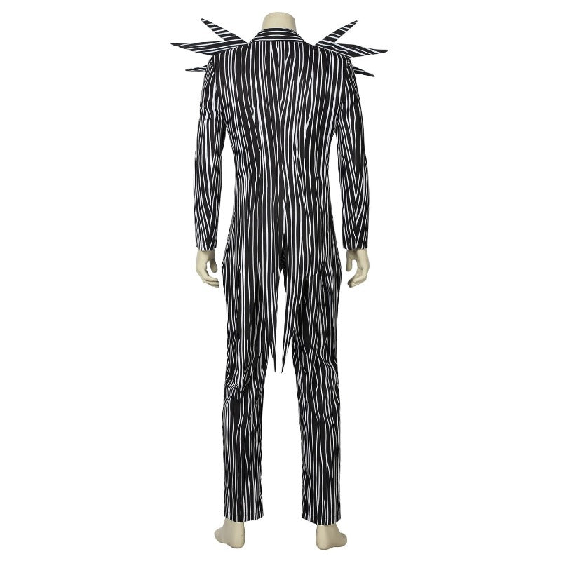 Costume Jack Skellington - Costume Cosplay à Rayures Noires pour Halloween par L'AniMirage