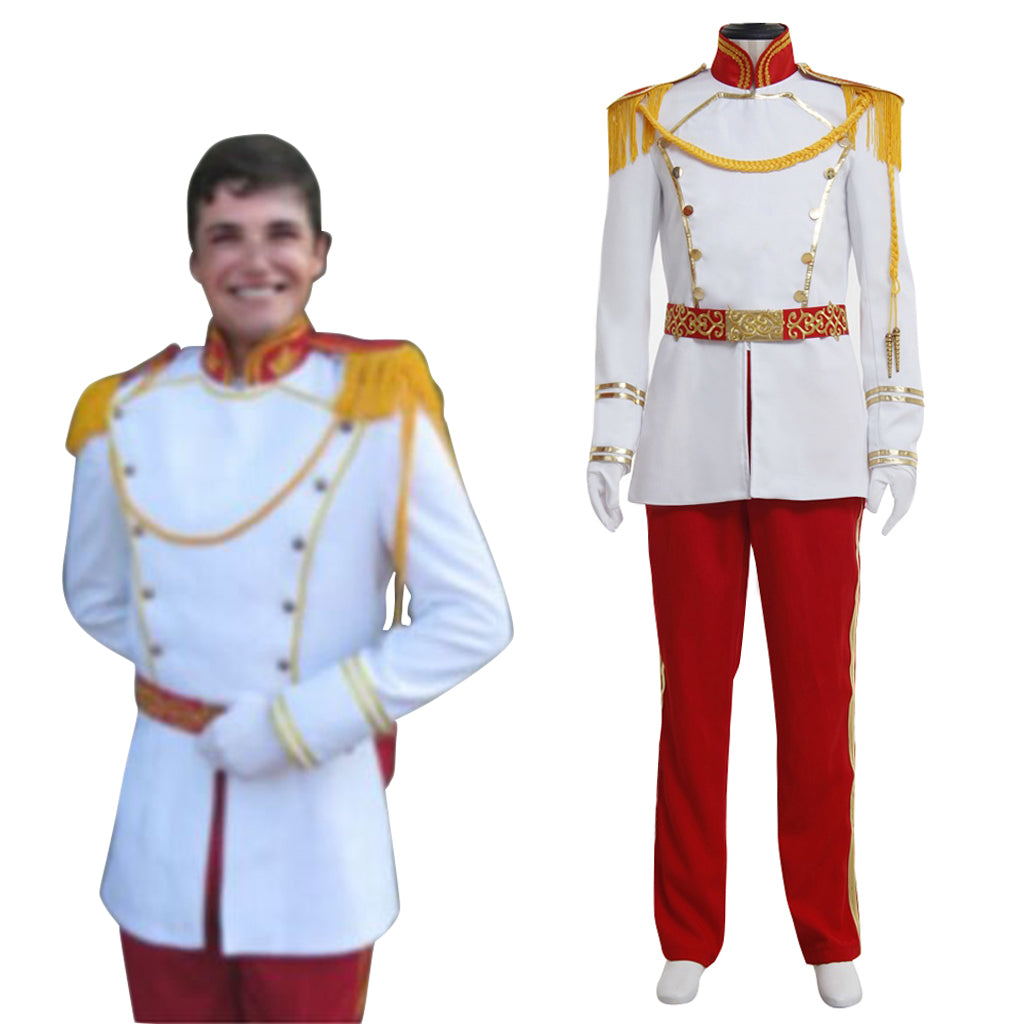 Série de Costumes Cosplay Prince Disney | Aladdin, Prince Eric, Hans & Plus pour Halloween & Événements