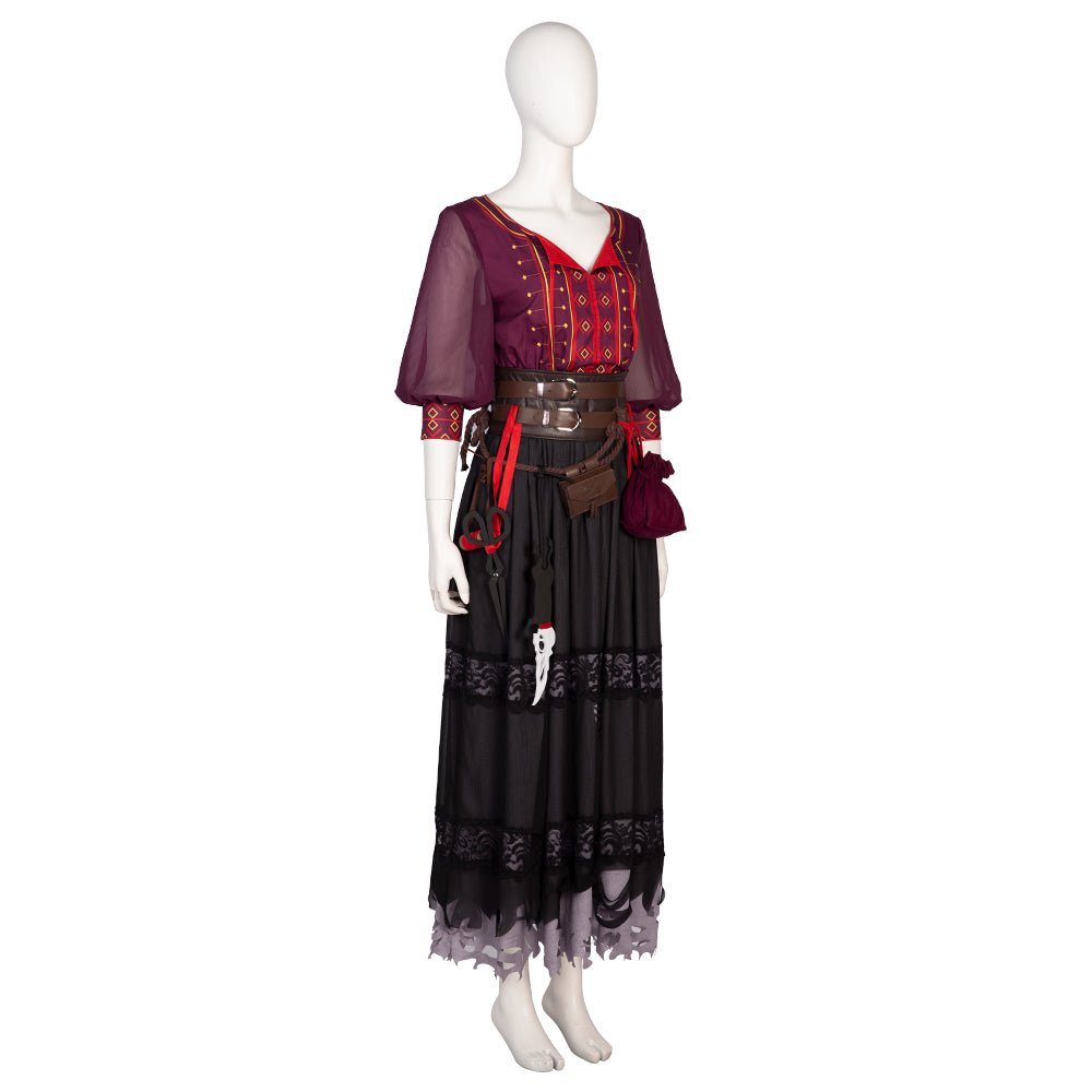 Costume Cosplay Critical Role Laudna - Robe Gothique Fait Main