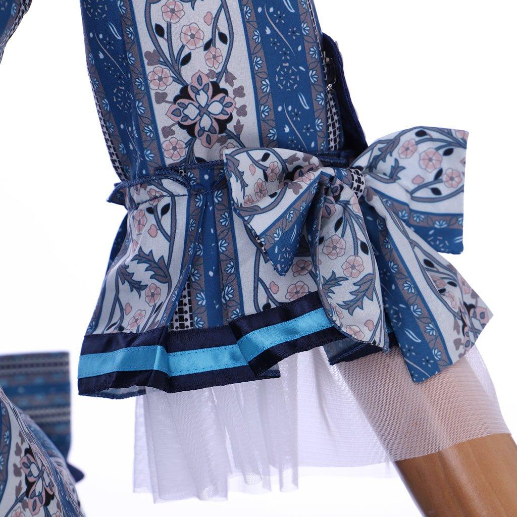 Costume Cosplay Christine Daae Le Fantôme de l'Opéra | Robe de Souhait Bleue