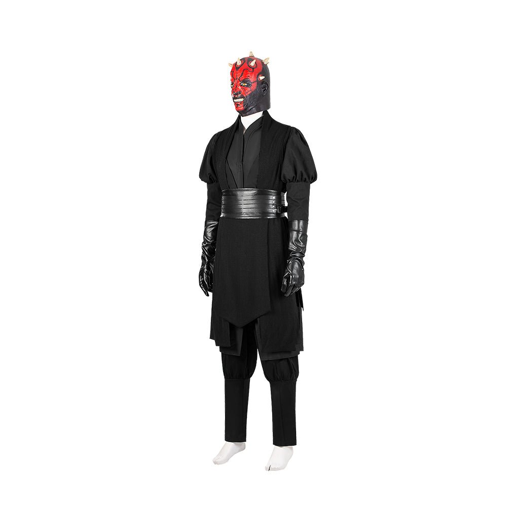 Costume Cosplay Darth Maul - La Menace Fantôme - Tenue Sith pour Halloween et Fans Star Wars
