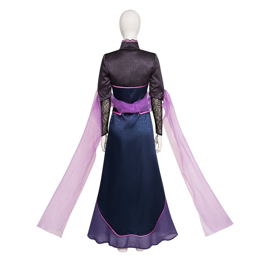Costume Cosplay Fantôme Agatha Tout Au Long - Tenue Anime de Qualité Premium