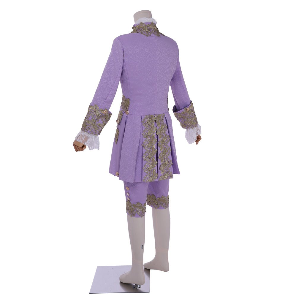 Costume Homme Rococo Violet 18ème Siècle - Inspiré de Marie Antoinette | Série Médiévale L'AniMirage