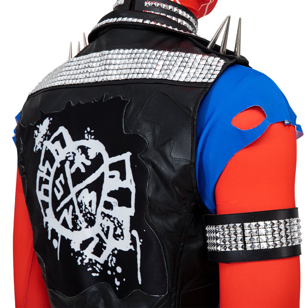Costume Cosplay Punk Spider-Man (Hobie) de Spider-Man: À Travers le Spider-Verse