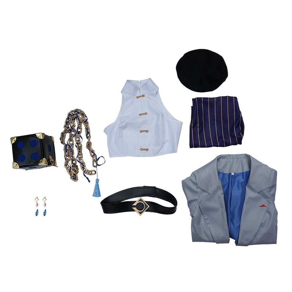 Costume Cosplay Yelan - Collaboration Genshin Impact x Pizza Hut