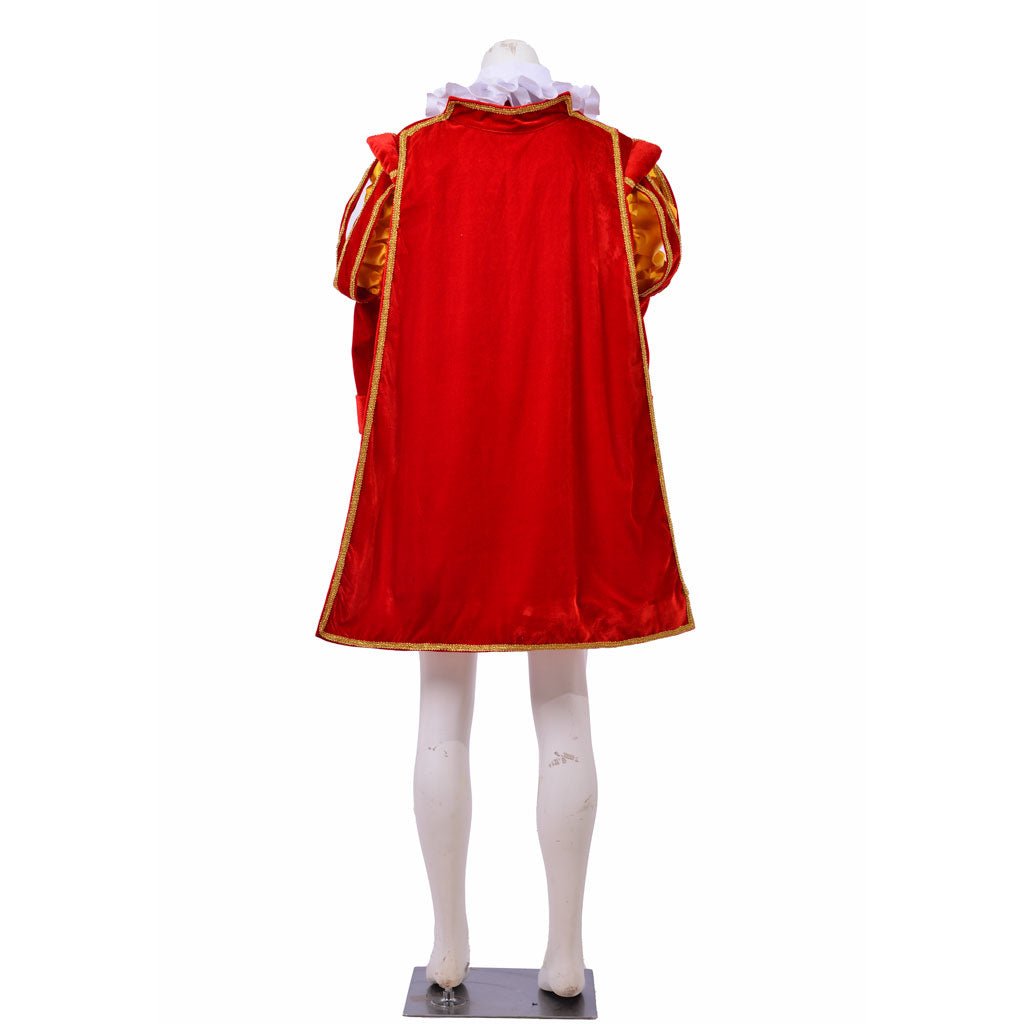 Costume de Cosplay Renaissance Tudor pour Homme - Costume de Roi de l'Ère Elizabethain avec Chapeau | L'AniMirage Série Médiévale