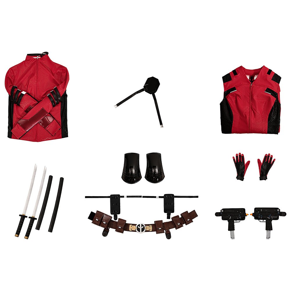Costume Cosplay Lady Deadpool - Deadpool 3 pour Fans de Films