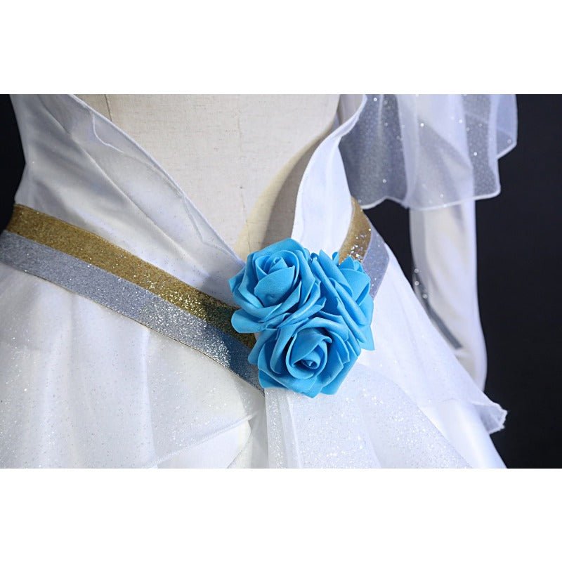 Robe de Mariee Cosplay Lux Rose Cristal - Costume de Lux de League of Legends