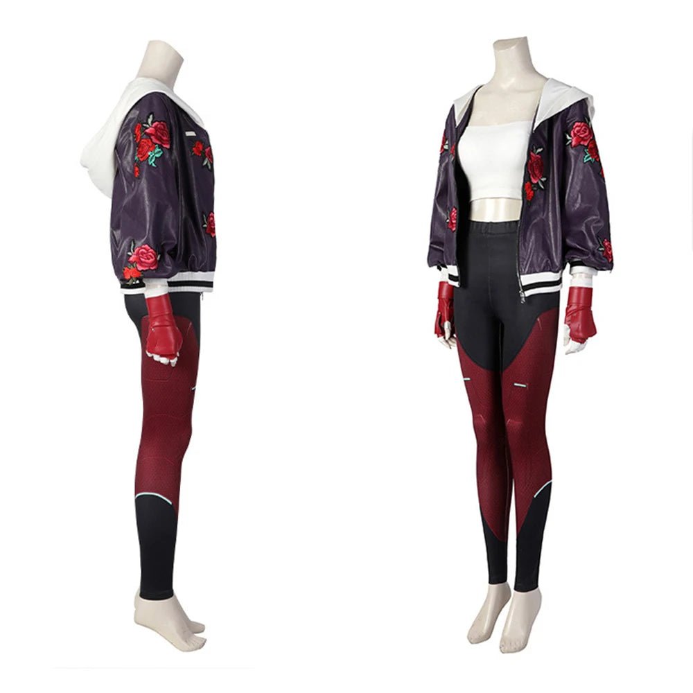 Costume Cosplay Kiriko Jeu Nouveaux Skins Uniforme Combat Femme Ensemble Complet Fête Halloween Sportswear Noël Carnaval