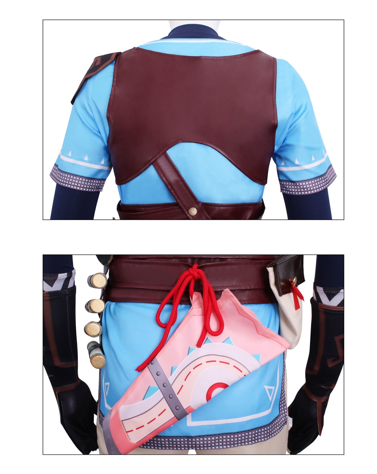 Zelda: Les Larmes du Royaume Costume RPG Link Cosplay