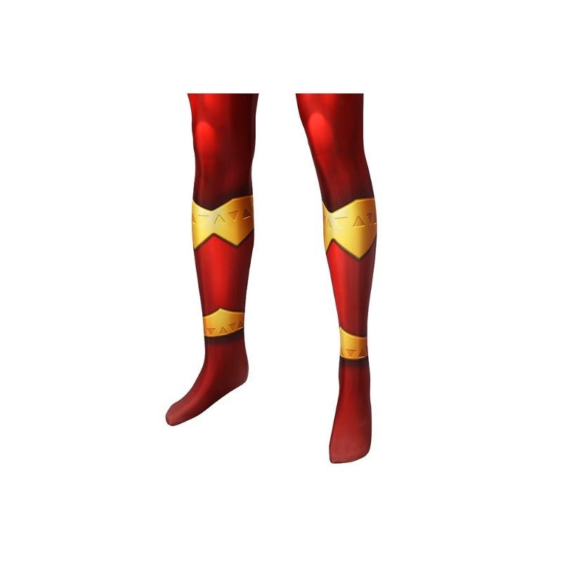 Costume Cosplay Ranger Rouge KISHIRYU SENTAI RYUSOULGER Combinaison en Spandex