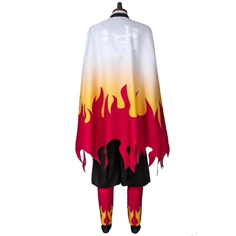 Costume Cosplay Demon Slayer: Kyojuro Rengoku - Incarnez la Puissance du Pilier de Flamme