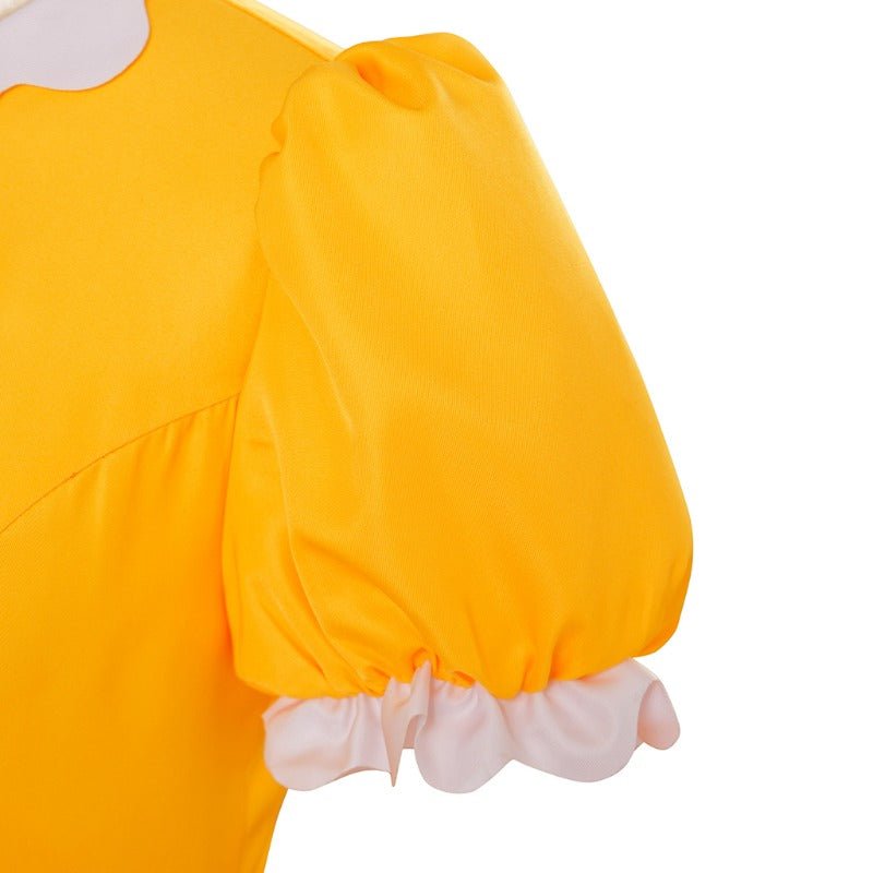 Robe Cosplay Rosalina avec Couronne - Costume Princesse Daisy pour Halloween & Fêtes