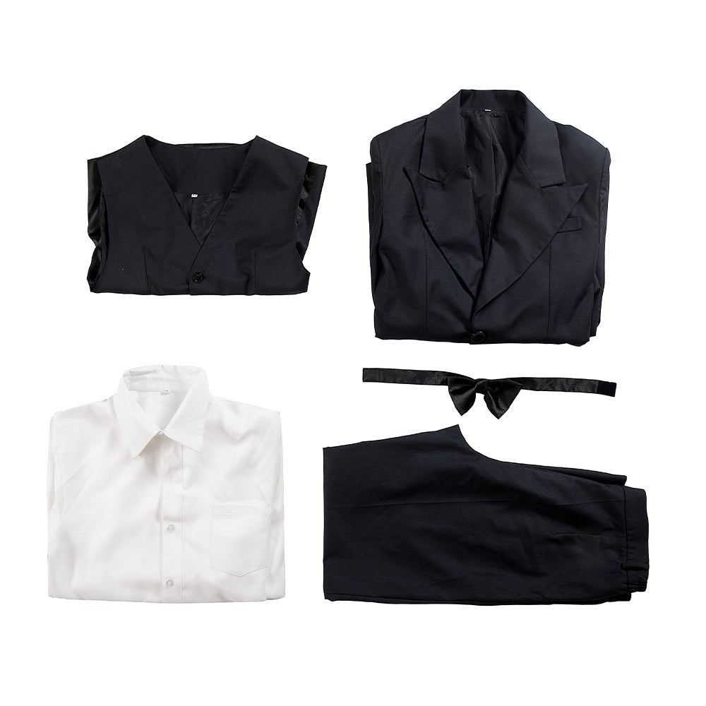 Costume Cosplay Joker 2 Costume Noir - Réplique Premium du Film