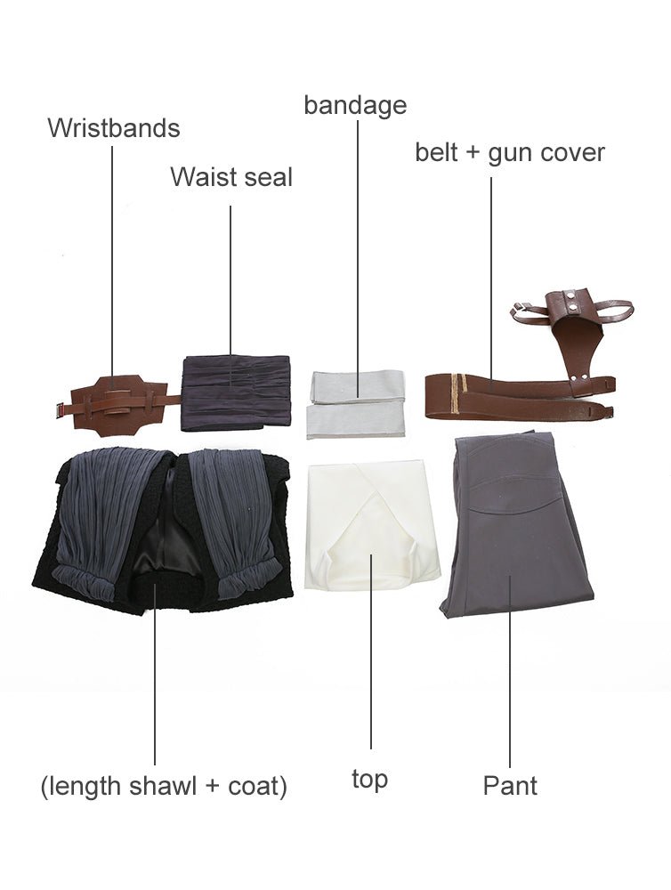 Costume Cosplay Rey (Style B) Star Wars Episode 8 - Qualité Premium