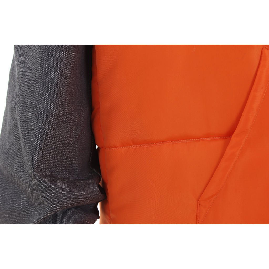 Costume Cosplay Retour Vers le Futur Veste - Orange, Blanc et Rouge