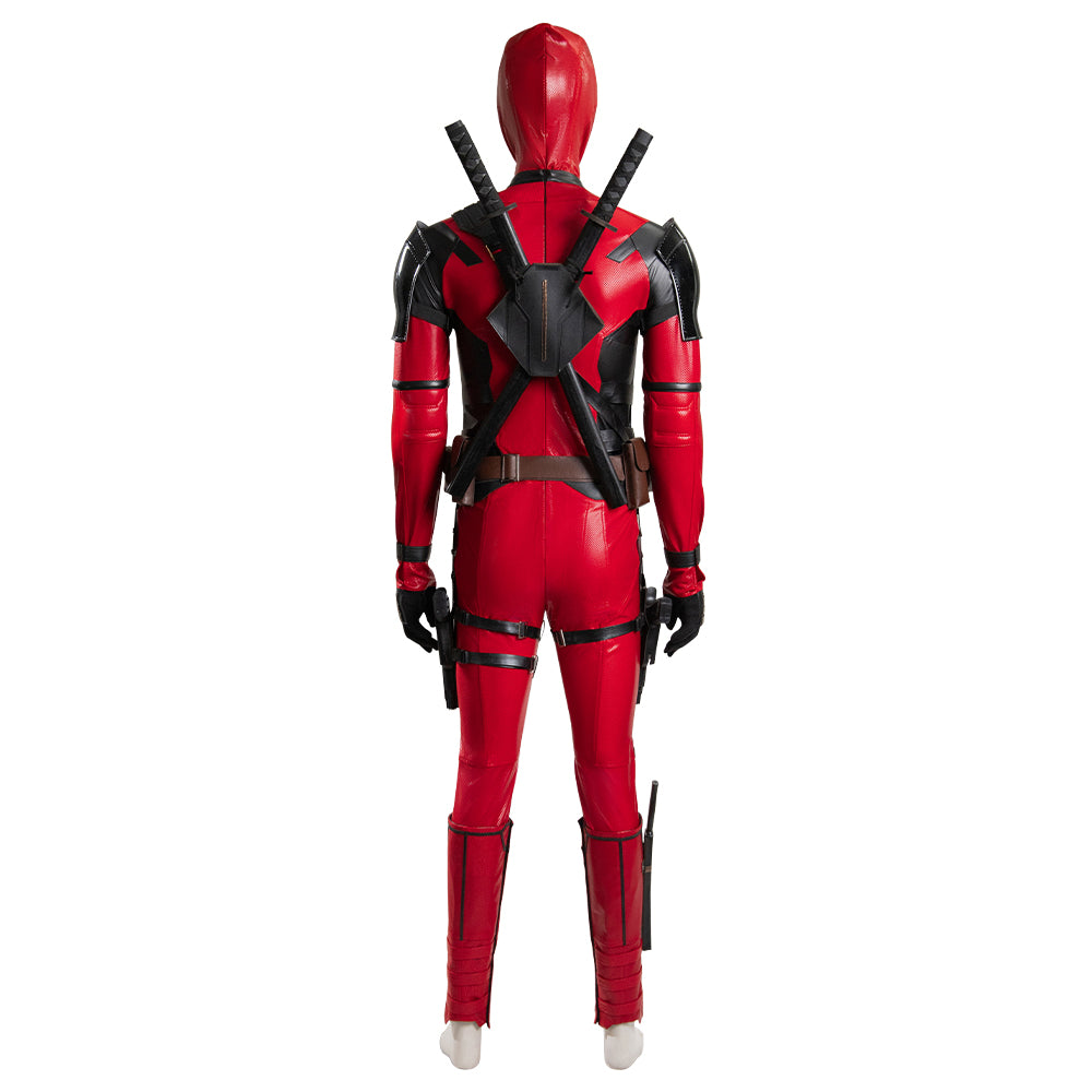 Costume Cosplay Deadpool 3 Version Améliorée (Impression Offset) - Réplique de Film de Haute Qualité