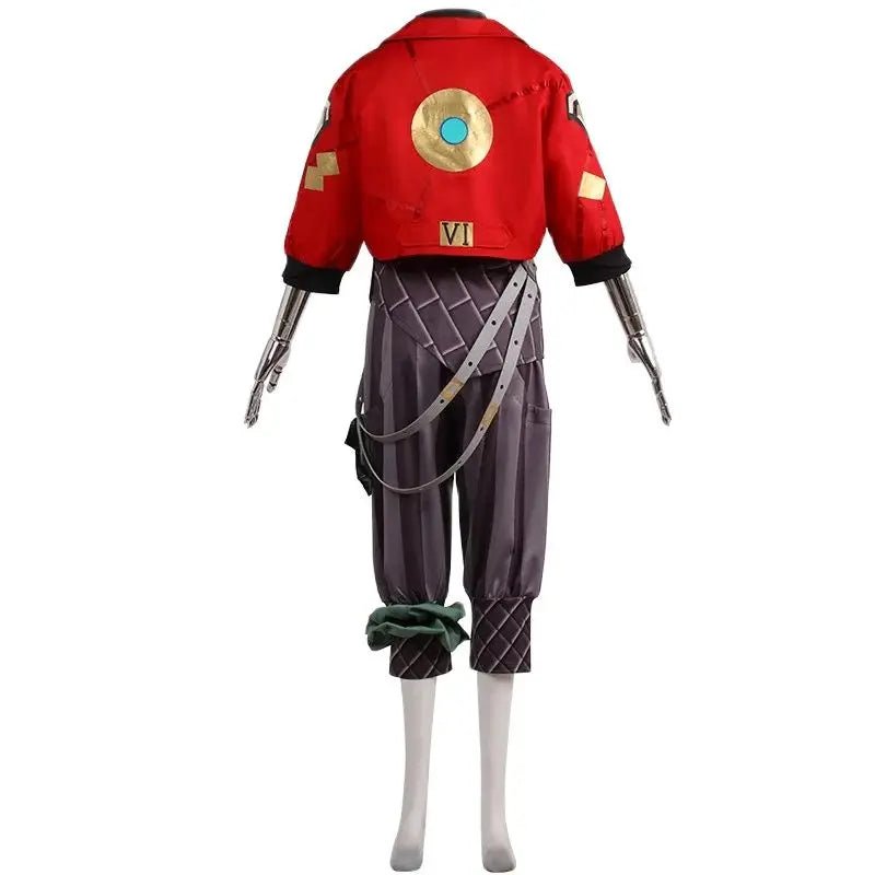 Costume Cosplay Caitlyn La Shérif de Piltover de League of Legends - Tenue de Combat des Deux Villes pour Halloween et Carnaval