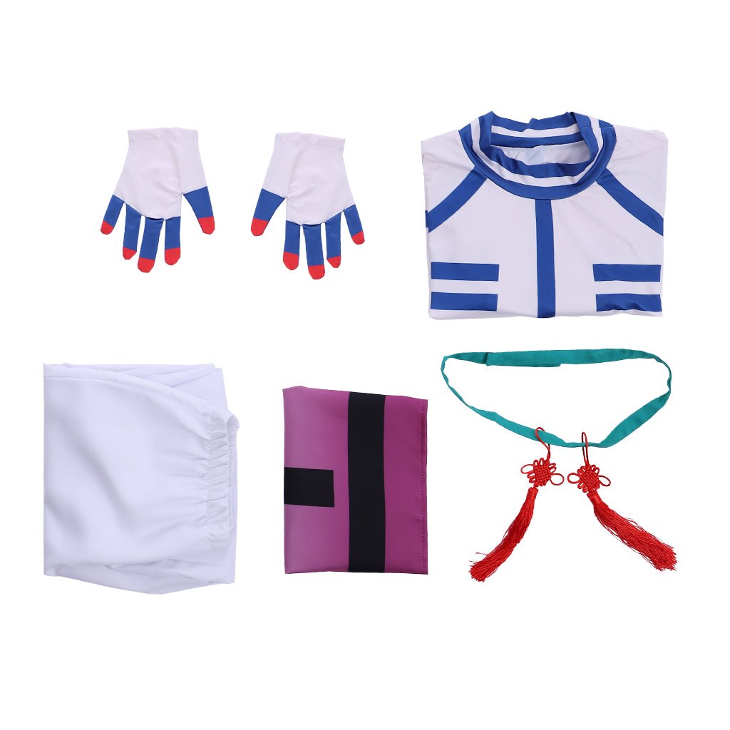 Costume Cosplay Akaza Demon Slayer - Troisième Lune Suprême avec Perruque