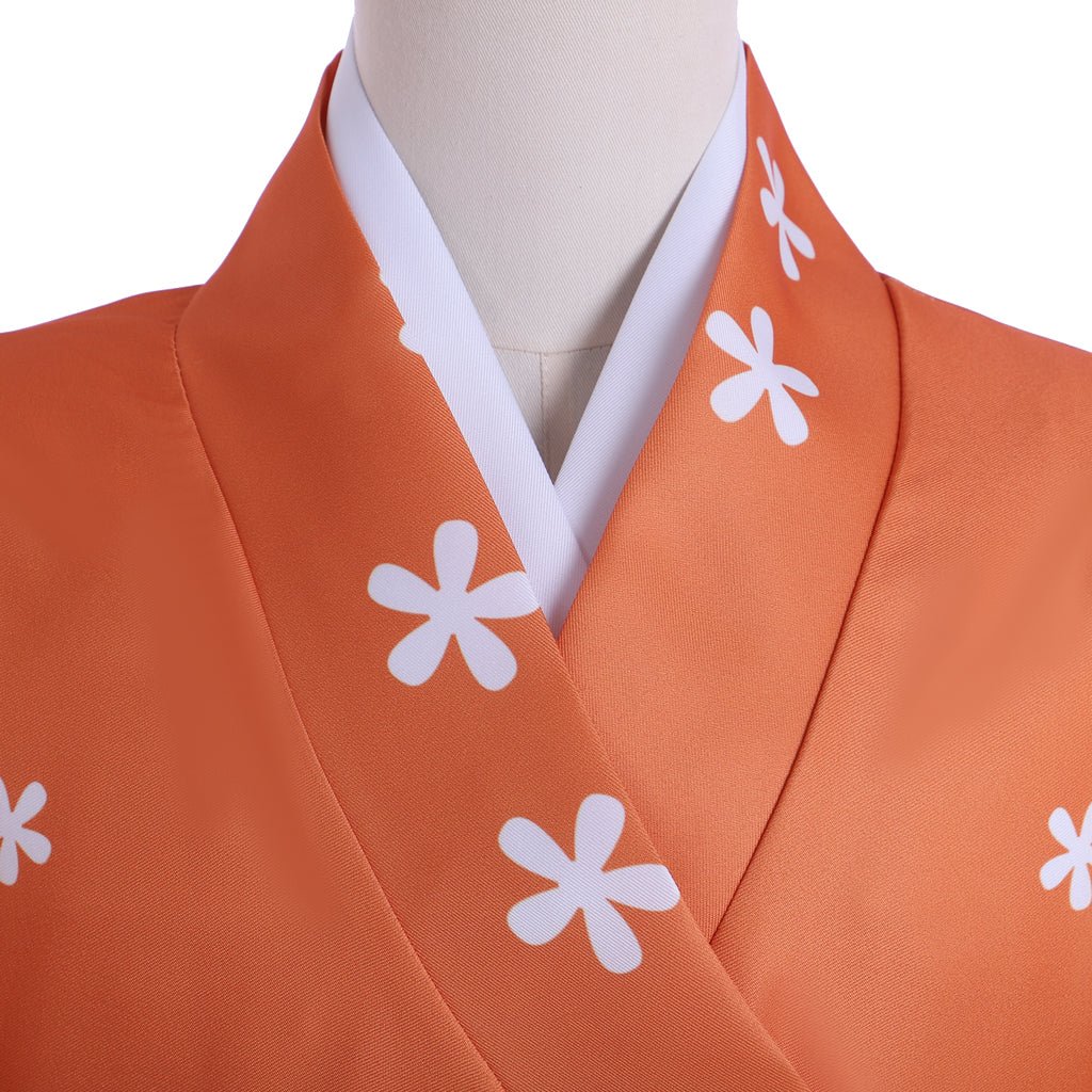 Costume Cosplay Hiyoko Saionji Kimono Japonais Danganronpa pour Femme