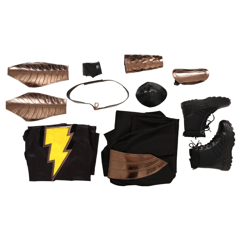 Costume Cosplay Black Adam 2022 Teth-Adam pour Homme - Tenue de Super-héros DC pour Halloween