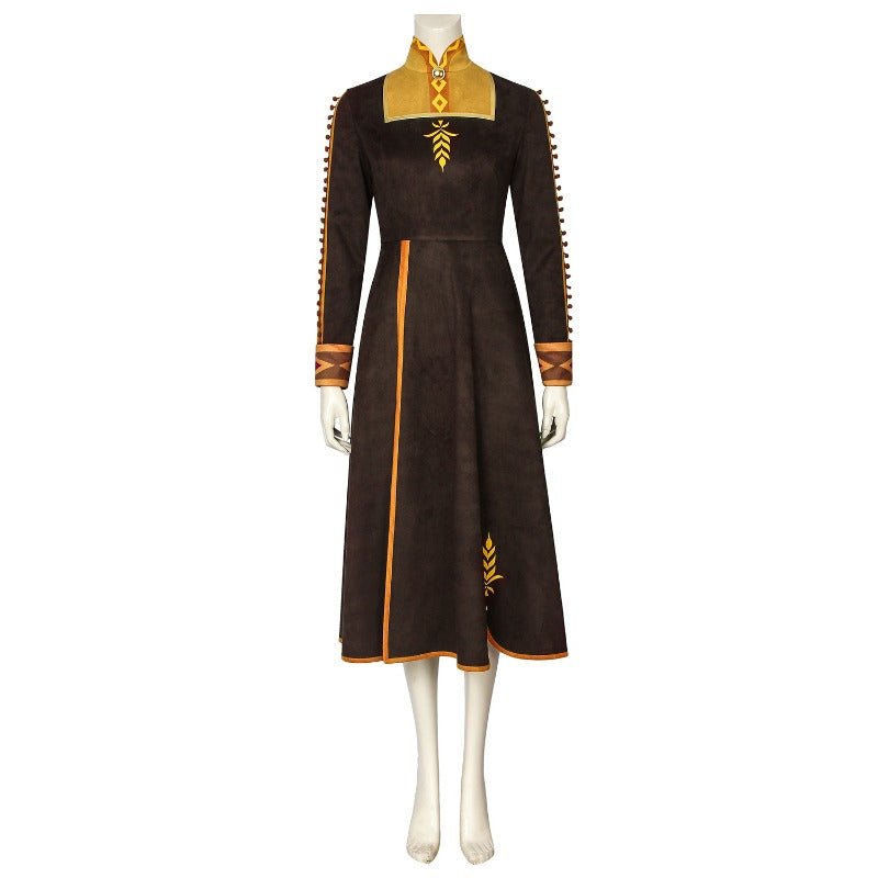 Ensemble Épique Anna de Frozen II Avec Chaussures - Embrassez la Magie d'Arendelle