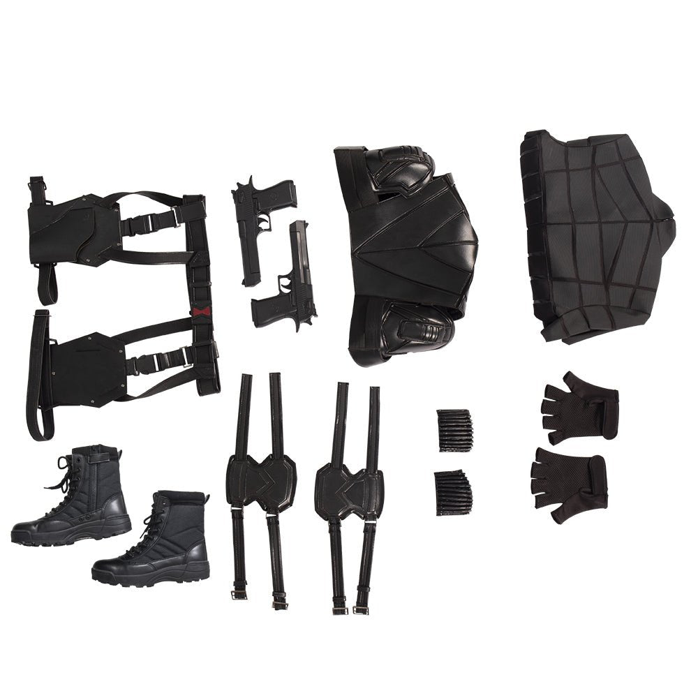 Combinaison de combat noire Yelena Belova pour femmes – Sur mesure, Halloween