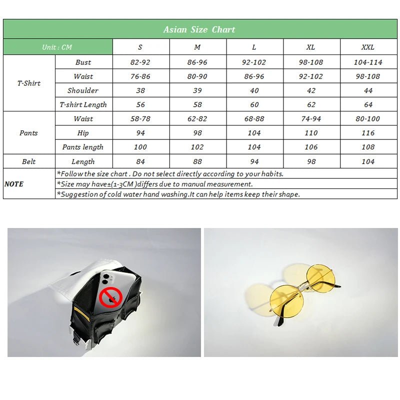 Costume Cosplay LOL HEARTSTEEL Ezreal Noir Unisexe Ensemble Complet avec Lunettes pour Halloween