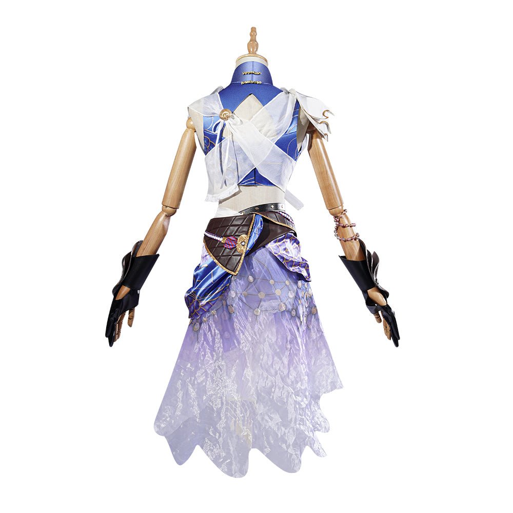 Costume Cosplay Valda Cui NARAKA: Bladepoint pour Femme - Ensemble Complet Jupe
